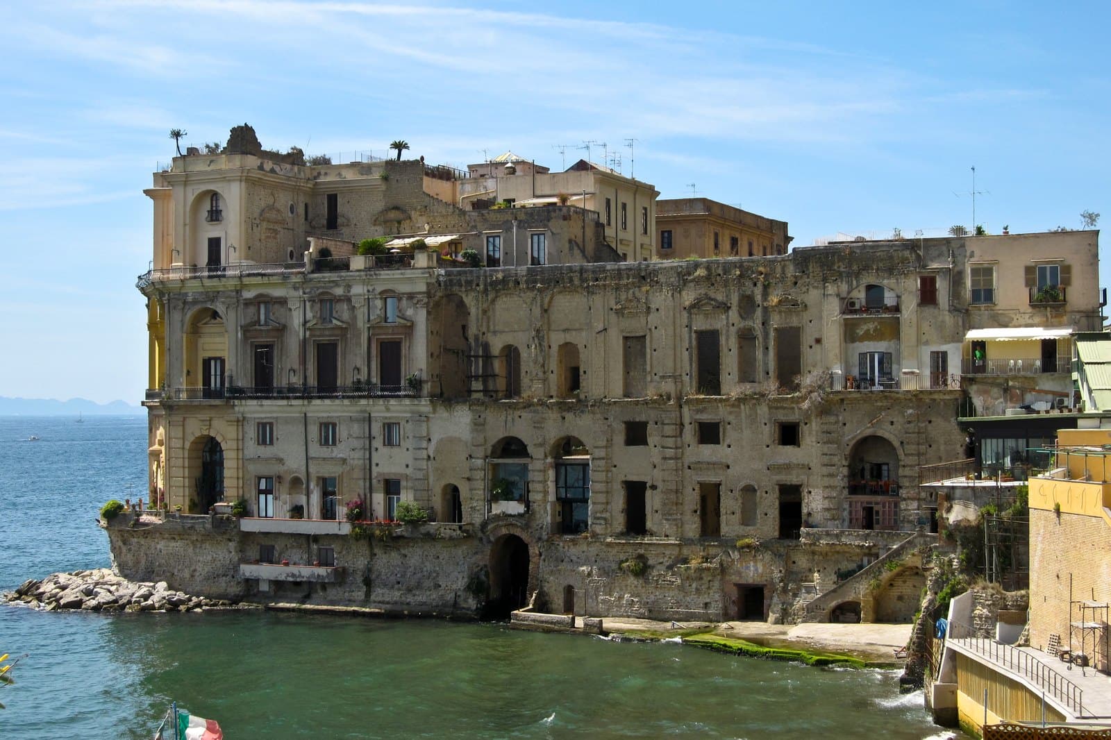 Posillipo: the hill above the America's Cup 2027 course in Naples