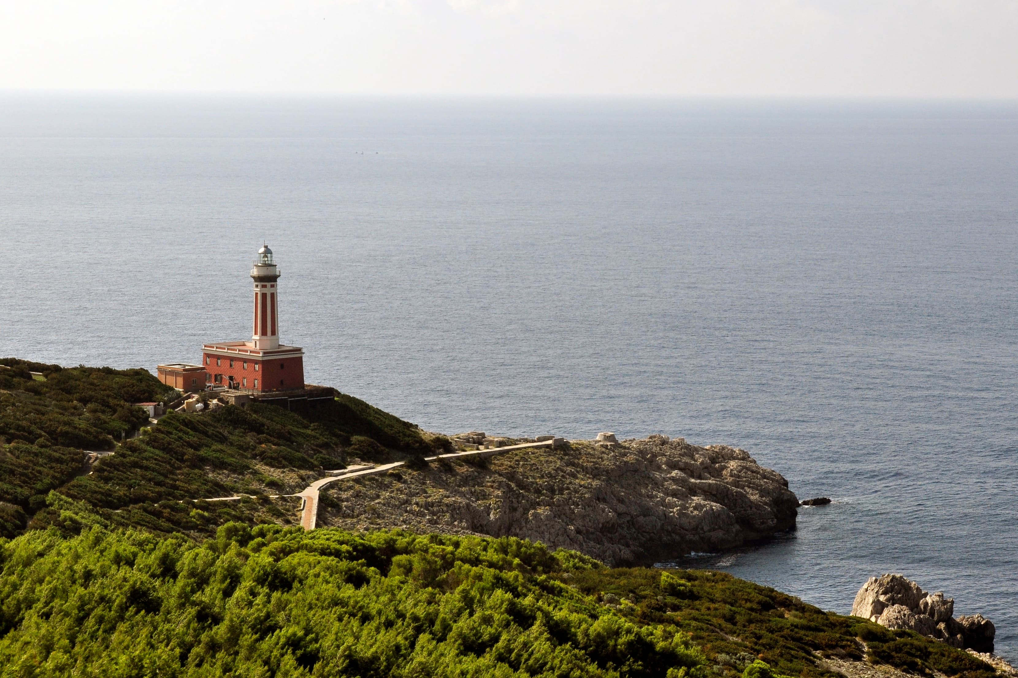 Punta Carena — il versante selvaggio di Capri